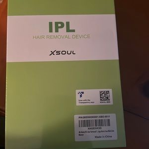 IPL hair removal device xsoul